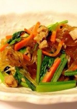 変わりだねマロニーの豆鼓醬炒め-レシピのメイン写真