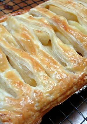 レンジで準備！さつまいもアップルパイ-レシピのメイン写真