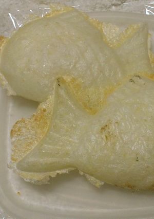 お粥で　白鯛焼き餅。　-レシピのメイン写真
