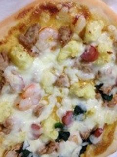 ピザのカレーマヨソース-レシピのメイン写真
