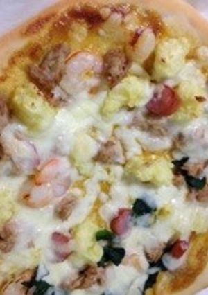ピザのカレーマヨソース-レシピのメイン写真