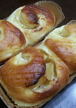 メイプル風味クリチとリンゴのパン-レシピのメイン写真