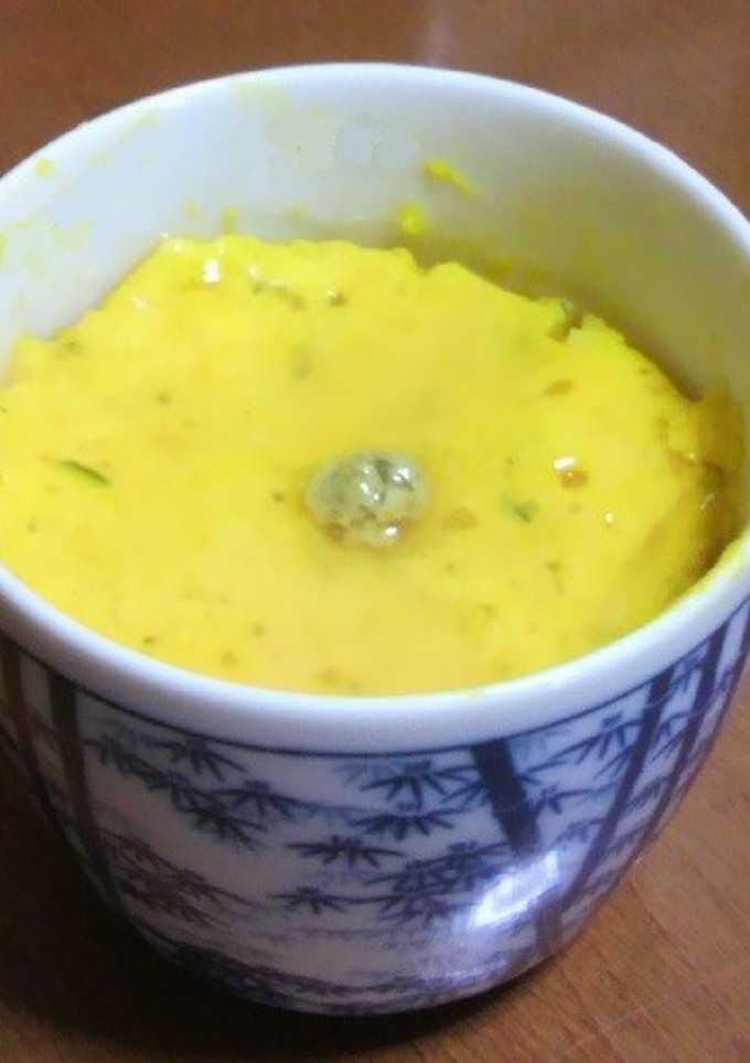 簡単☆かぼちゃと長芋の茶わん蒸し-レシピのメイン写真