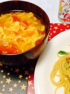 簡単トマトスープ☆✳︎゚-レシピのメイン写真