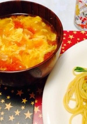 簡単トマトスープ☆✳︎゚-レシピのメイン写真