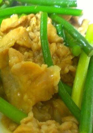 にんにくの芽と豚肉のスタミナ炒め-レシピのメイン写真