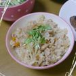 切り干し大根の煮物で炊き込みご飯