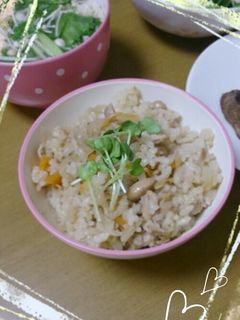 切り干し大根の煮物で炊き込みご飯-レシピのメイン写真