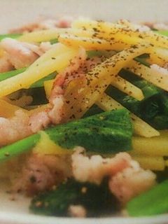 じゃがいもと豚肉の塩炒め☆-レシピのメイン写真