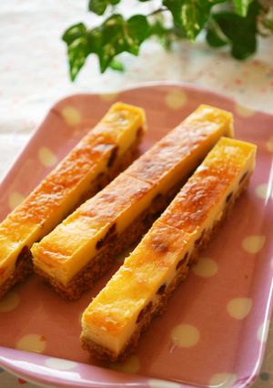 クランベリーのスティックチーズケーキ-レシピのメイン写真