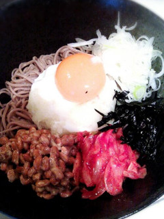 超簡単!!栄養たっぷりキムチ蕎麦-レシピのメイン写真