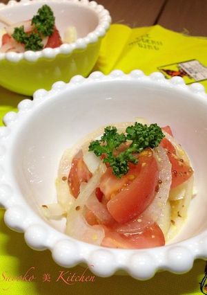 トマトのハニーマスタードサラダ-レシピのメイン写真