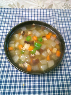 残り野菜と鶏肉で のっぺい汁♪-レシピのメイン写真