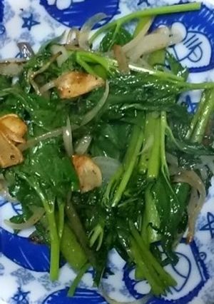 ペペロン明日葉-レシピのメイン写真