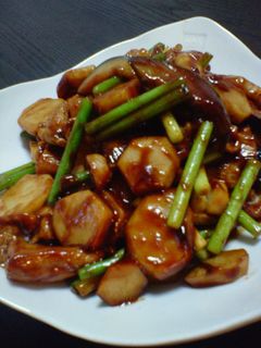 里芋と豚肉の味噌炒め-レシピのメイン写真