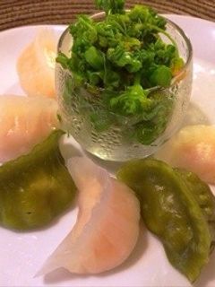 *モチプリッ 翡翠海老餃子*-レシピのメイン写真