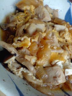 カツ丼味の親子丼-レシピのメイン写真