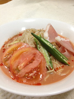 トマトジュースで簡単冷やしラーメン-レシピのメイン写真