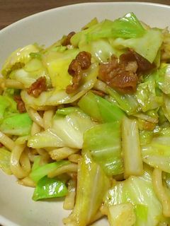 焼肉のタレで焼きうどん♪-レシピのメイン写真
