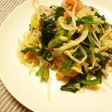 野菜もりもり!塩野菜炒め