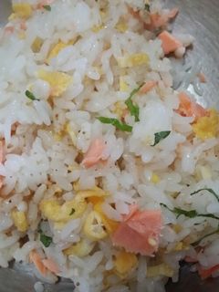 簡単☆彩り鮭のまぜごはん-レシピのメイン写真
