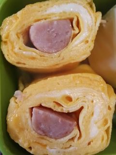 ウインナー入り卵焼き-レシピのメイン写真
