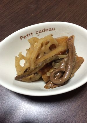 簡単☆根菜とぜんまいの煮物-レシピのメイン写真