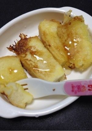 離乳食に☆卵アレルギーフレンチトースト-レシピのメイン写真