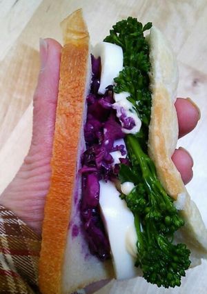 サンドイッチ(赤キャベツ)-レシピのメイン写真