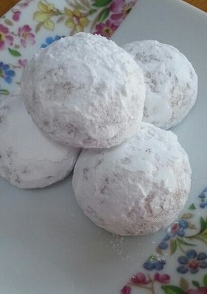 バレンタイン♡簡単スノーボールクッキー-レシピのメイン写真