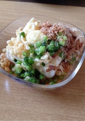 うまーい！天かす冷奴-レシピのメイン写真