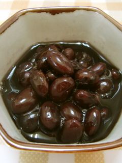 ★圧力鍋でヘルシーなふっくら*黒豆煮*♪-レシピのメイン写真