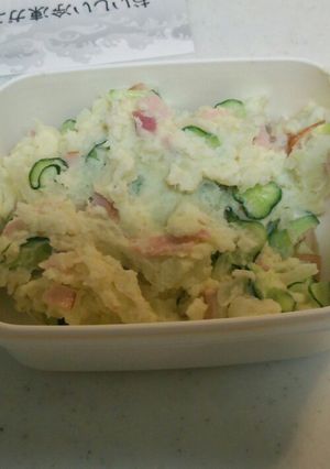 弁当簡単おかず　　ポテトサラダ-レシピのメイン写真