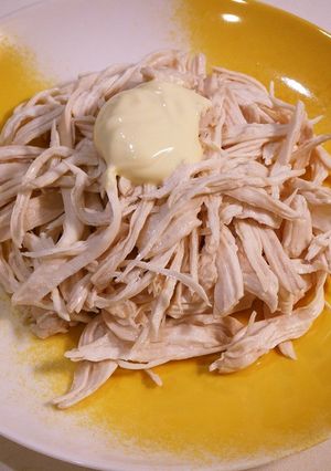 簡単！蒸し鶏(ムネ肉ver.)-レシピのメイン写真