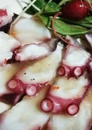 タコのｶﾙﾊﾟｯﾁｮ-レシピのメイン写真