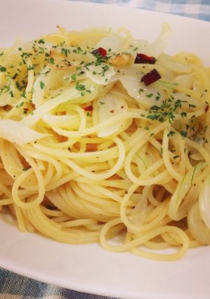 新玉ねぎのペペロンチーノ-レシピのメイン写真