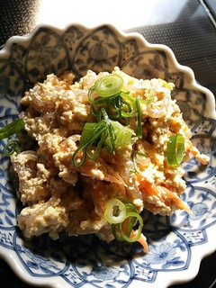 豆腐かぼちゃふわふわ白あえ☆甘味噌仕立て-レシピのメイン写真