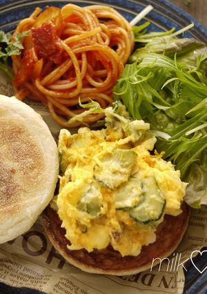 カレー♫ポテトサラダ♬カフェ風-レシピのメイン写真