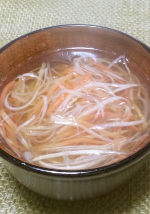 お雑煮風スープ-レシピのメイン写真