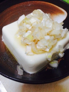 ネギ塩冷奴-レシピのメイン写真