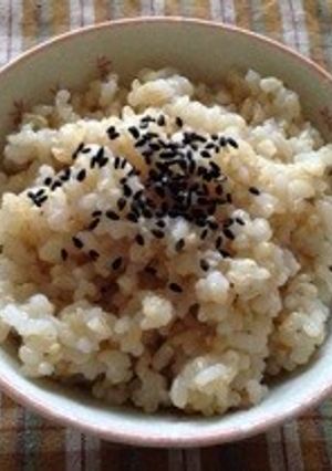 簡単！無水鍋の玄米ご飯-レシピのメイン写真