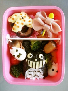 トトロ弁当.キャラ弁-レシピのメイン写真