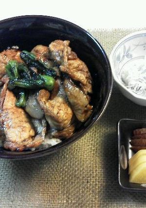 十勝風豚丼-レシピのメイン写真