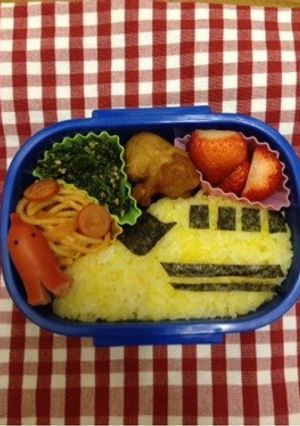デコ弁◆ドクターイエロー-レシピのメイン写真