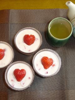 ♡いちごババロア♡-レシピのメイン写真