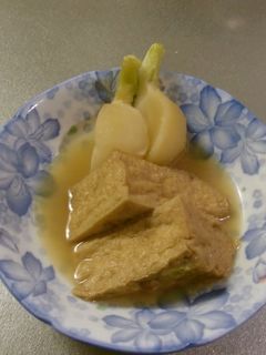 かぶと厚揚げの煮物-レシピのメイン写真