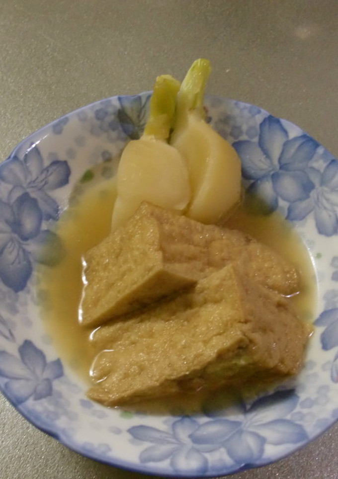 かぶと厚揚げの煮物-レシピのメイン写真
