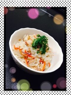 ボイルヤリイカの混ぜご飯-レシピのメイン写真