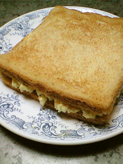 からしタルタルソースと納豆トーストサンド-レシピのメイン写真