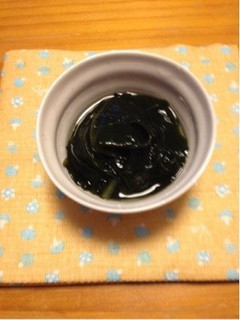 とろけるわかめ-レシピのメイン写真